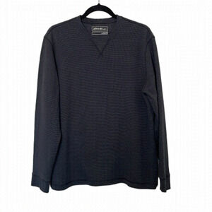 Eddie Bauer Long Sleeve Quartz Waffle Crew - Size Large